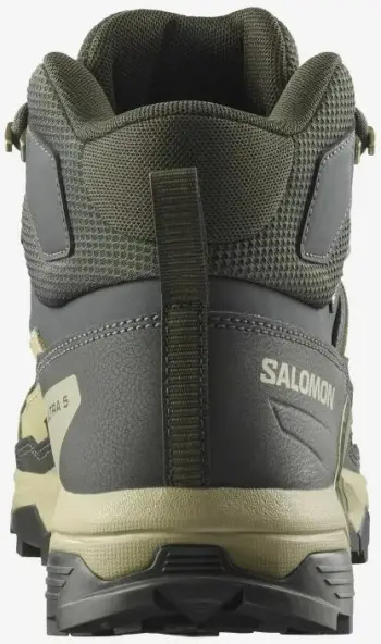 Atlete hiking Salomon X Ultra 5 Mid GTX, gri/jeshile/blu
