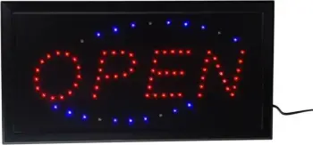 Tabelë LED "Open" NEXT, 48.5x25cm