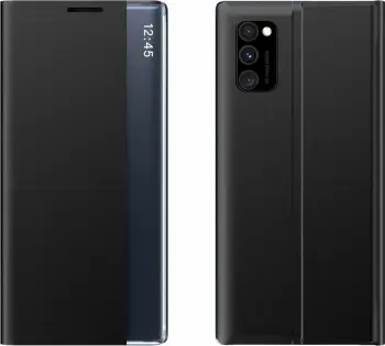 Mbështjellës Hurtel për Poco M4 Pro 5G/Redmi Note 11S 5G/Redmi Note 11T 5G, me kapak dhe qëndresë, i zi