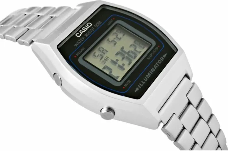 Orë dore unisex Casio, argjend - 2