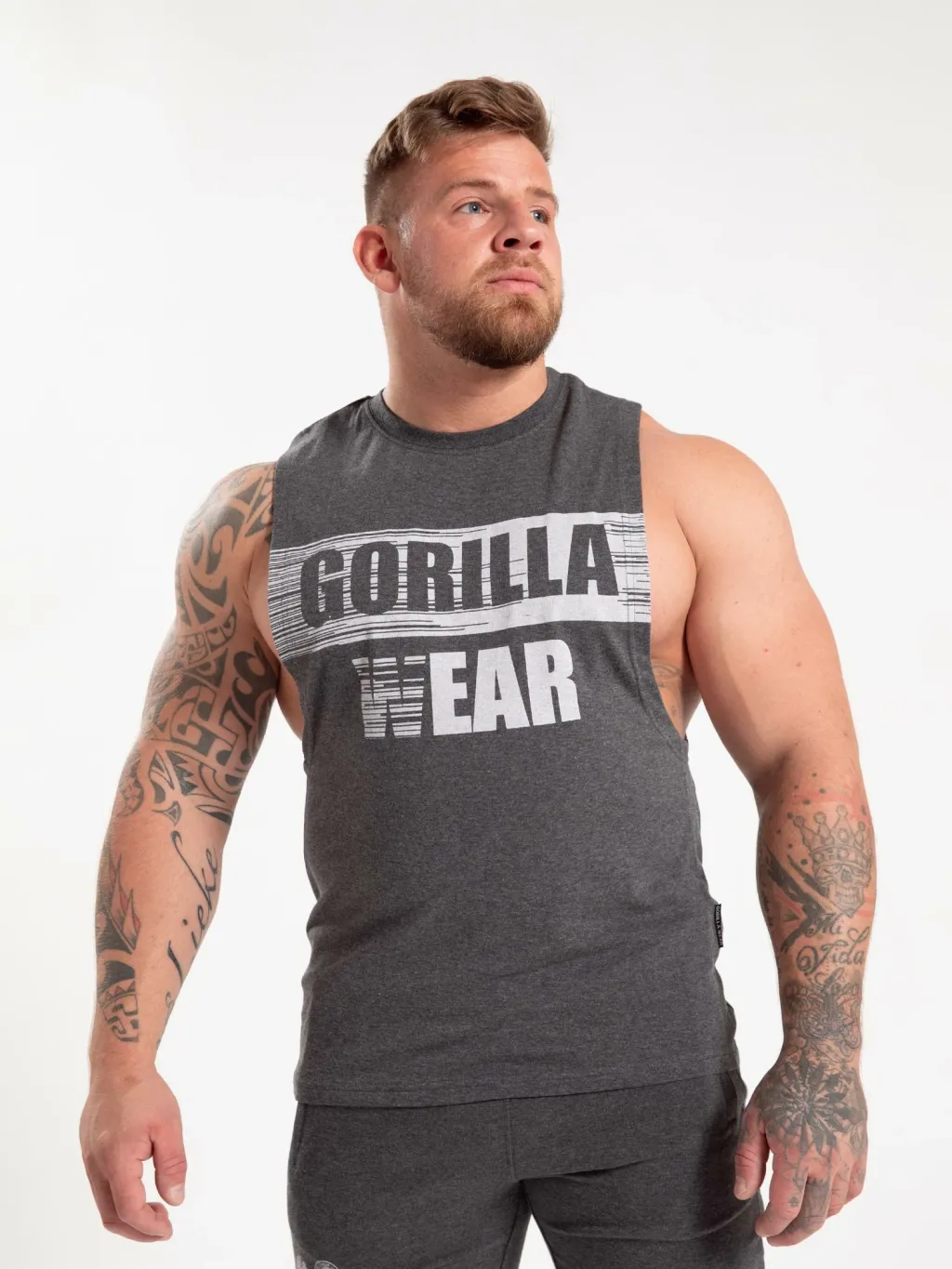 Maice për meshkuj Gorilla, Melange gri e errët - 1