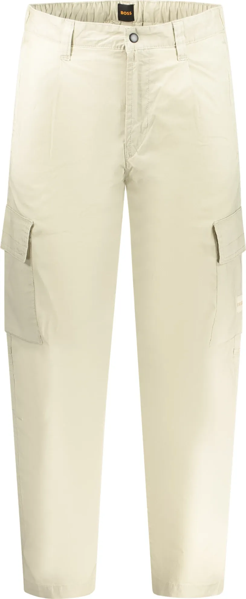 Pantallona BOSS tapered fit meshkuj, bezhë - 1