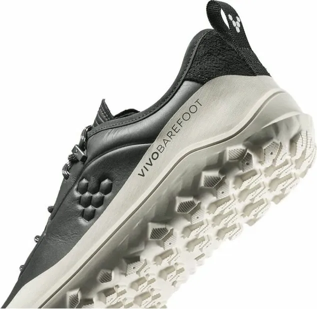 Këpucë për meshkuj Vivobarefoot, obsidian/white - 4