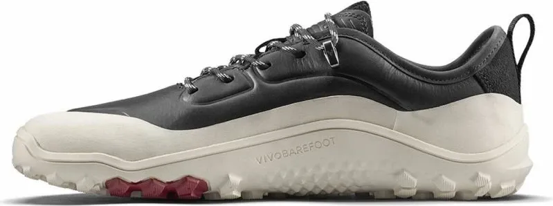 Këpucë për meshkuj Vivobarefoot, obsidian/white - 9