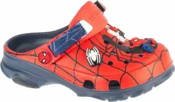 Flip-flops për fëmijë Crocs, të kuqe dhe blu