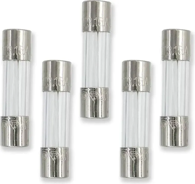 Siguresë xhami 5×20 mm paketim 100 copë - 1
