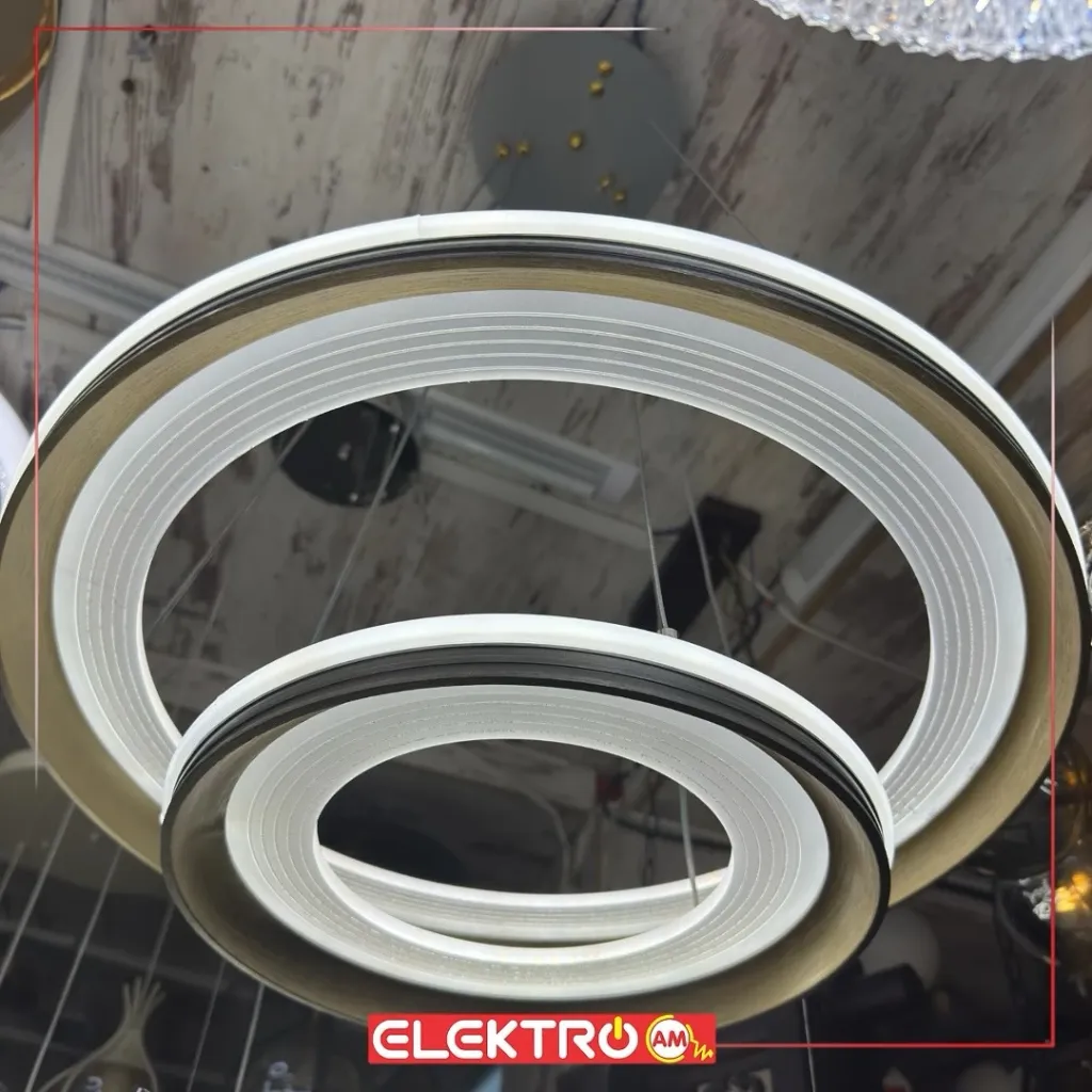 Abazhur LED i varur 2457 GR+GD - 2
