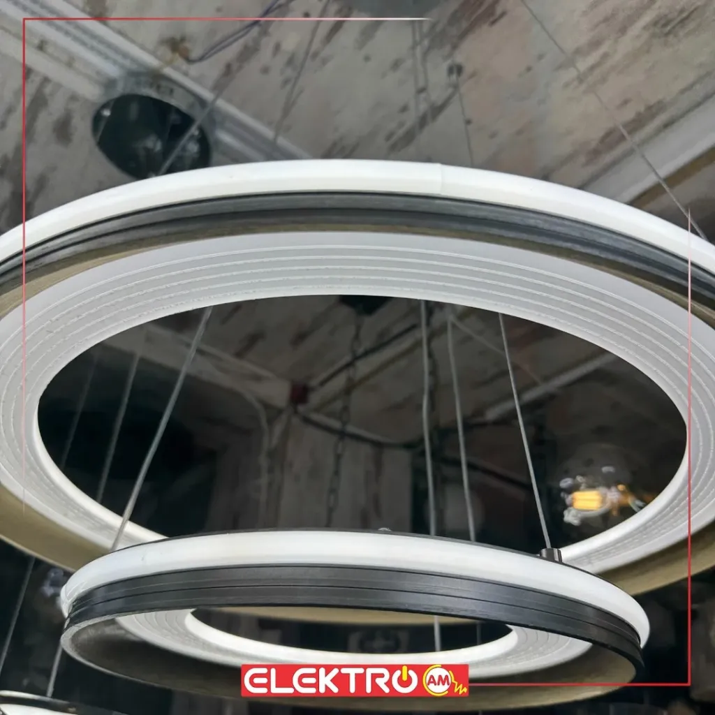 Abazhur LED i varur 2457 GR+GD - 4