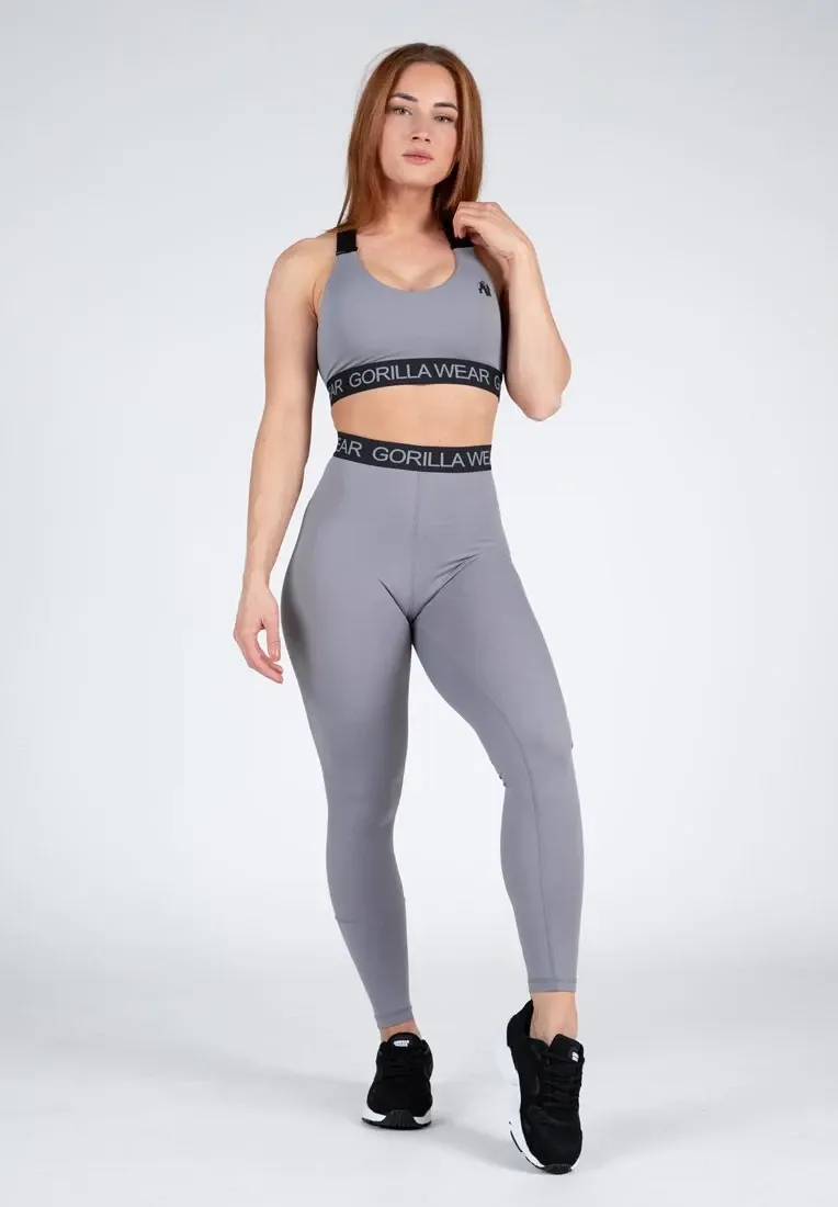 Colby Sports Bra - Gray - 5