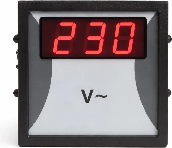 Voltmetër digjital 72x72 mm për panele elektrikë - 1