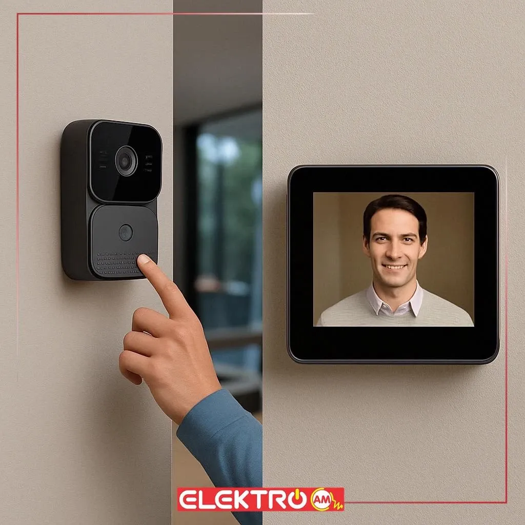 Wireless Video Doorbell 4.3” AM-10M - 1
