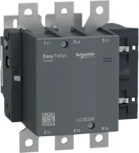 Kontaktor Schneider Electric LC1E200M5 – 110 kW, 220 V