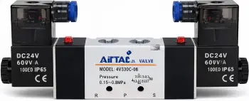 Valvul pneumatike solenoid 4V330-08 DC24V