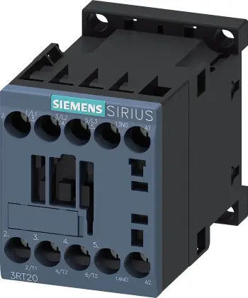 Kontaktor Siemens 3RT2017-1AP01 – 12A, 5.5kW, 3 pol, 230V AC, 1NO