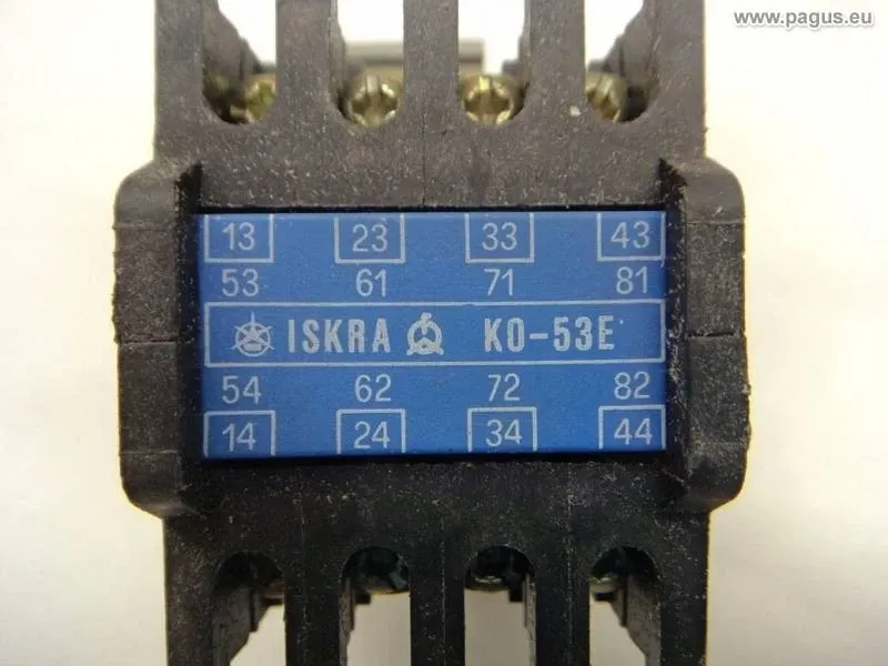 Kontaktor Ndihmës Iskra KO-53E - 1