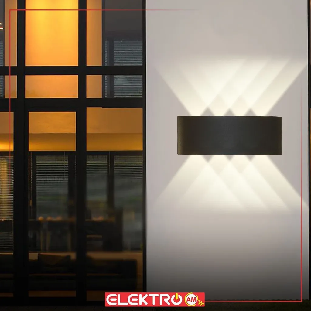 Anësore Muri LED 8w B6015 BK - 1