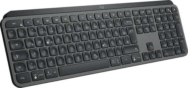 Tastierë Logitech MX Keys, wireless, ndriçim, full-size, grafit - 1