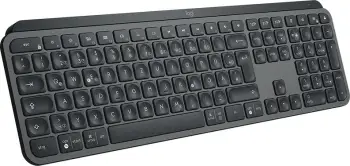 Tastierë Logitech MX Keys, wireless, ndriçim, full-size, grafit