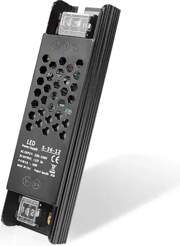 Trafo LED 220V AC / 12V DC – 3A – 36W