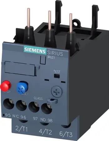Mbrojtës motorik bimetal Siemens 3RU2126-4DB0, 20–25 A