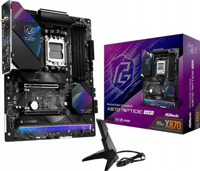 Pllakë amë ASRock X870 Riptide WiFi, Socket AM5, ATX - 2