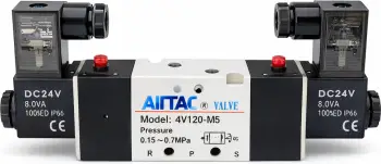 Valvul pneumatike solenoid 4V120-M5 DC24V