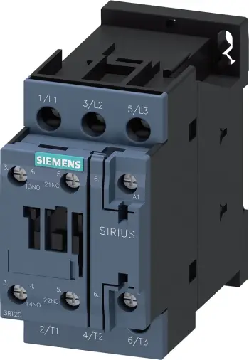 Kontaktor Siemens 3RT2027-1AH00 – 32A, 15kW, 3 pol, 48V AC, 1NO+1NC