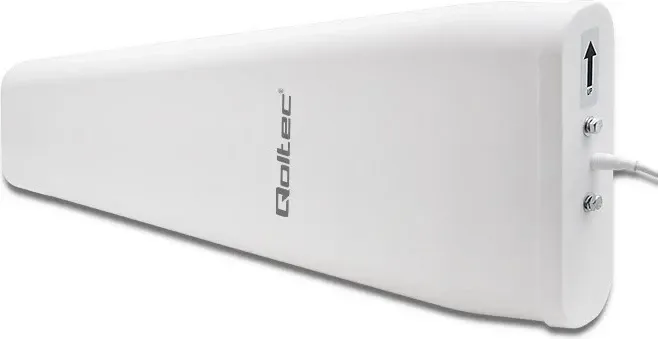 Antena Qoltec 57032, 5G LTE DUAL, 14 dBi, e bardhë - 1