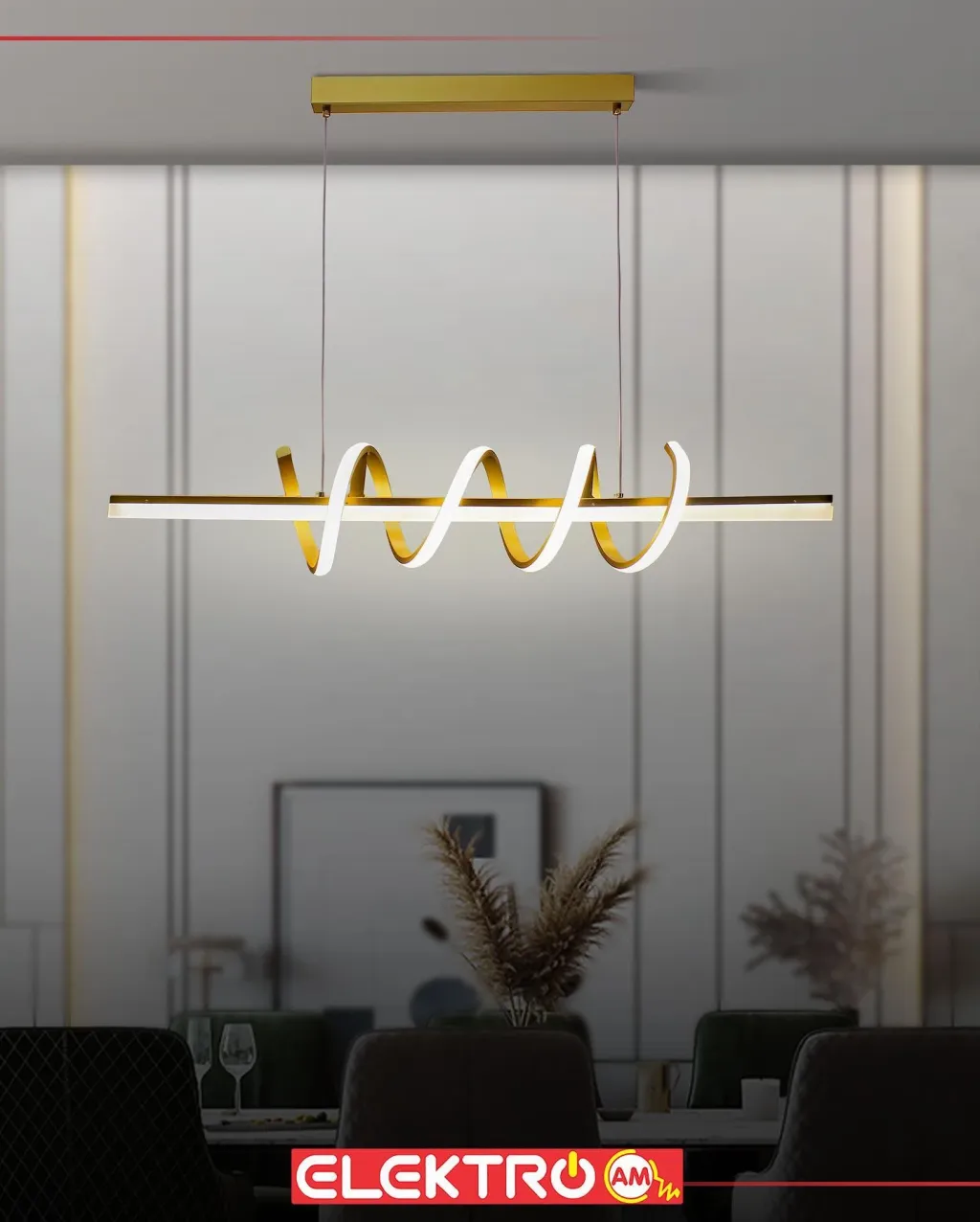 Abazhur LED linear 8131 GD - 1