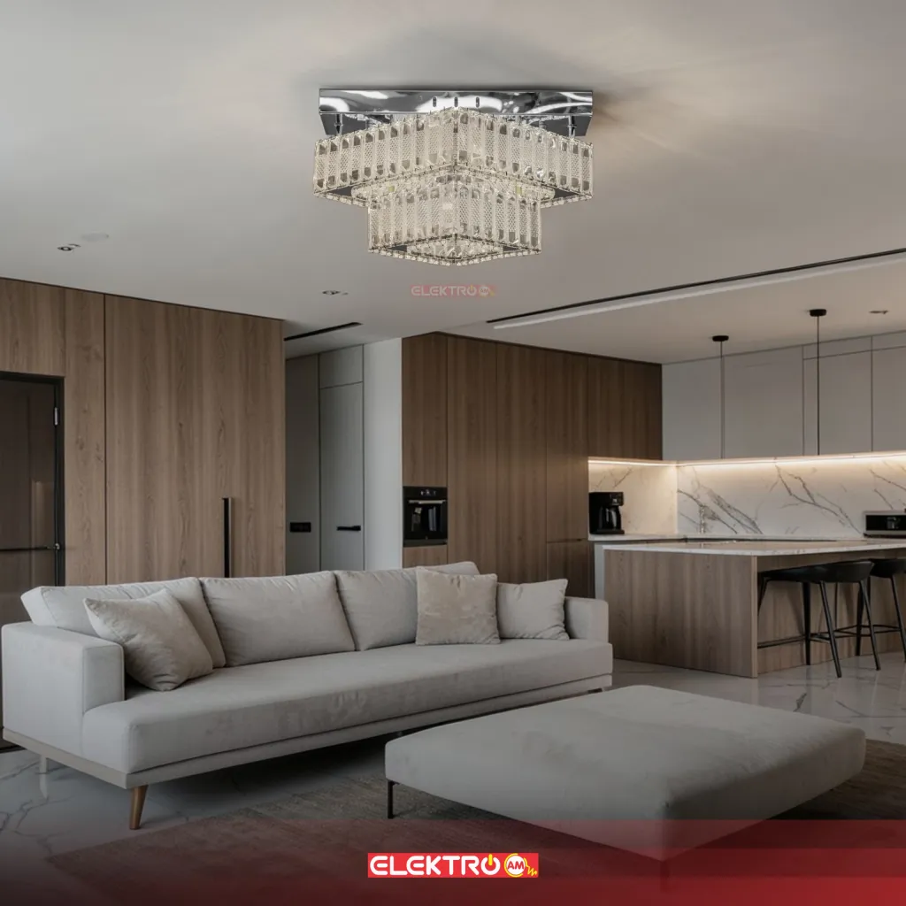 Abazhure LED Tavani me Kristale AMS126 - 2