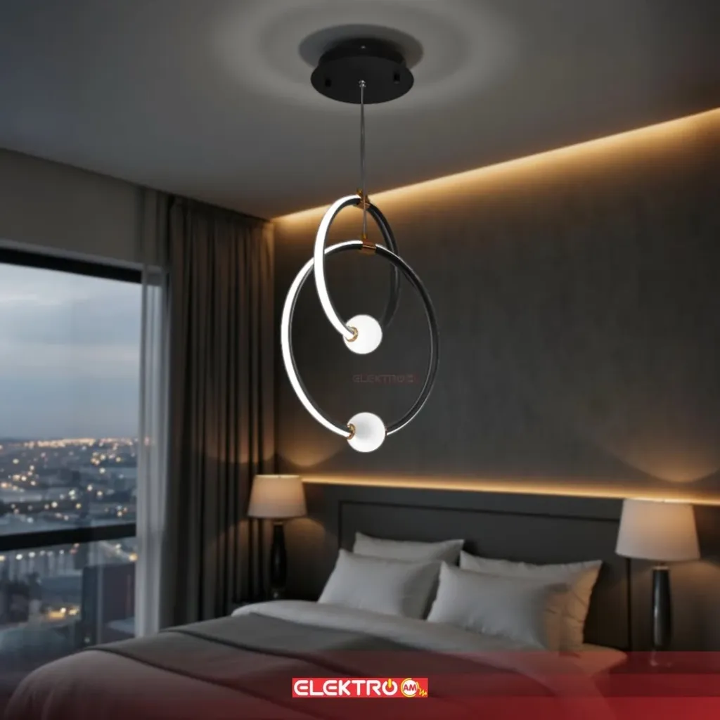 Abazhure LED i Varur 8006BK - 2