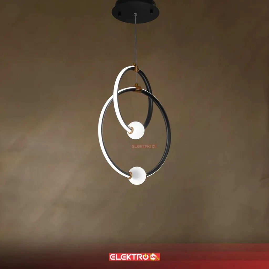 Abazhure LED i Varur 8006BK - 4