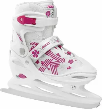 Patina për vajza Roces Jokey Ice 3.0, të bardha me rozë