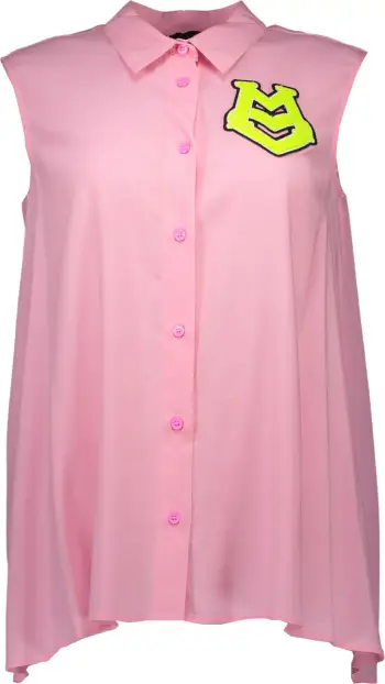 Këmishë pa mëngë LOVE MOSCHINO femra, rozë