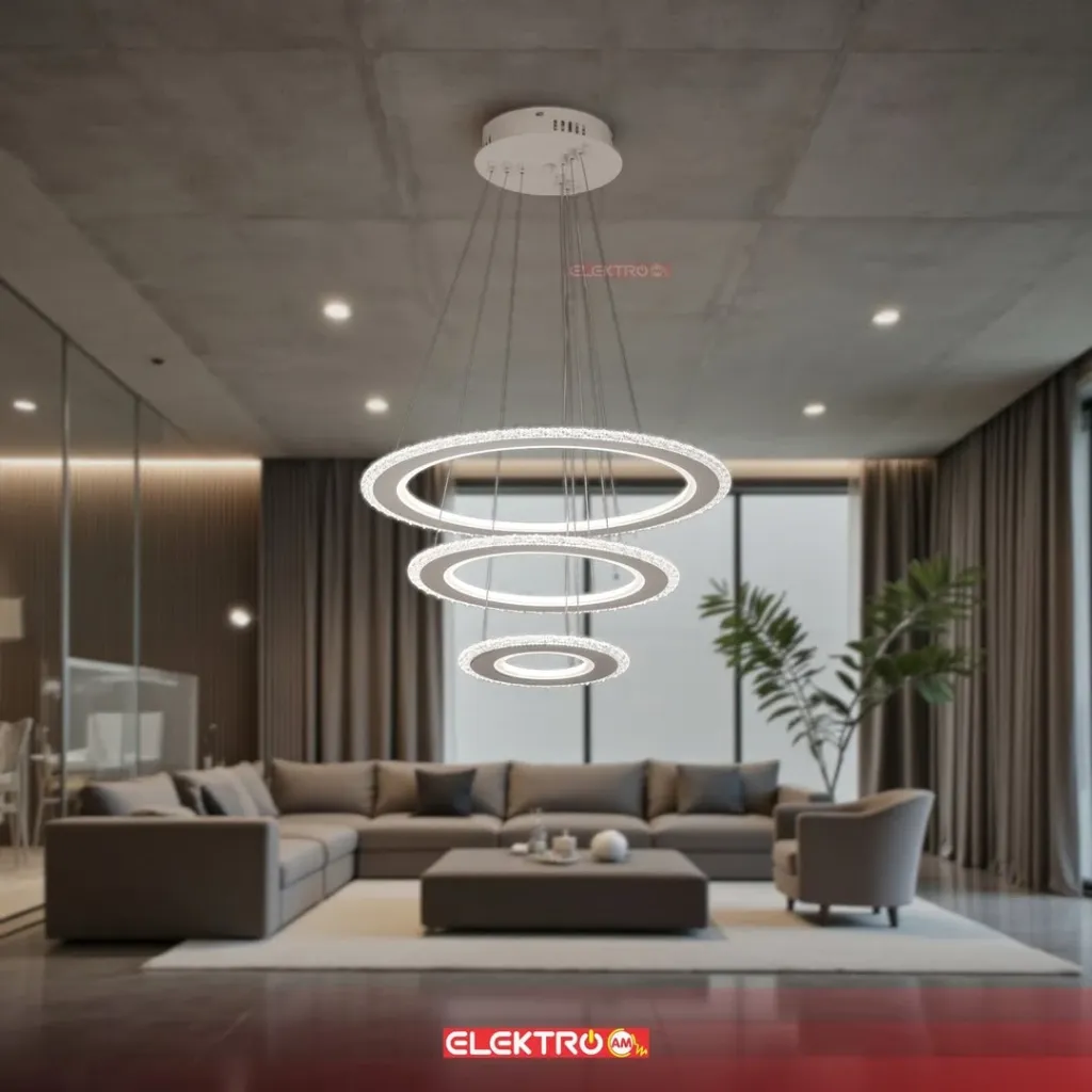 Abazhure LED i varur 1373-3 WH - 2