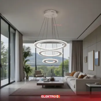 Abazhure LED i varur 1373-3 WH