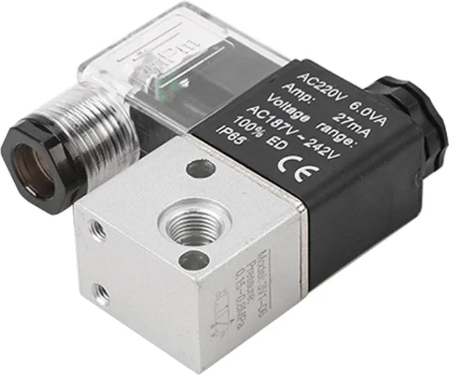 Valvul solenoide pneumatike 3V1-06 – AC 220V - 1