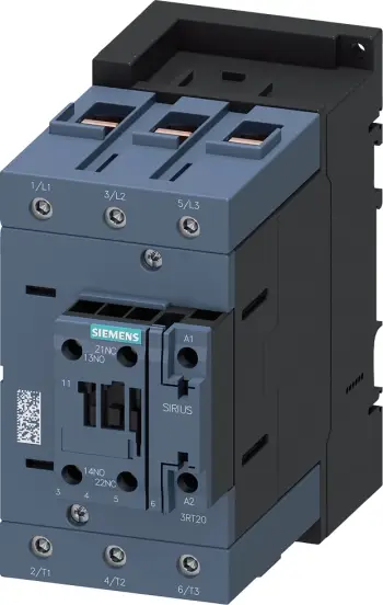 Kontaktor Siemens 3RT2046-1AB00 – 45 kW, 95 A, 24V AC, 1NO+1NC