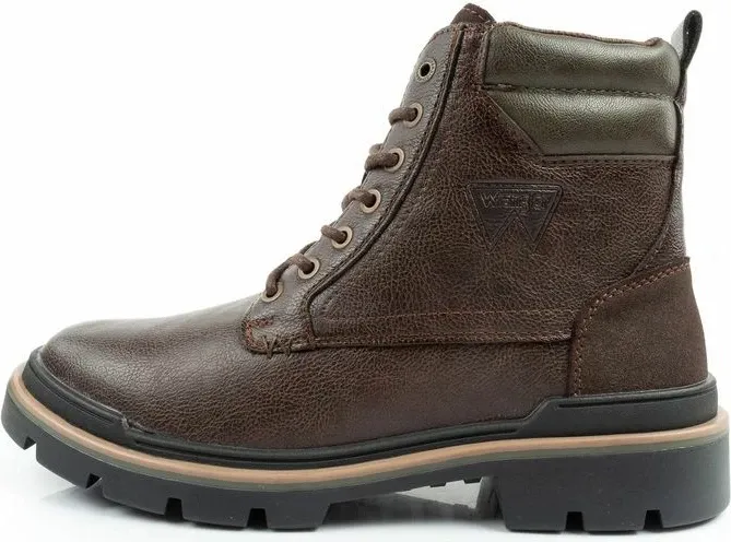 Çizme Chelsea për meshkuj Wrangler, kafe të errëta - 11