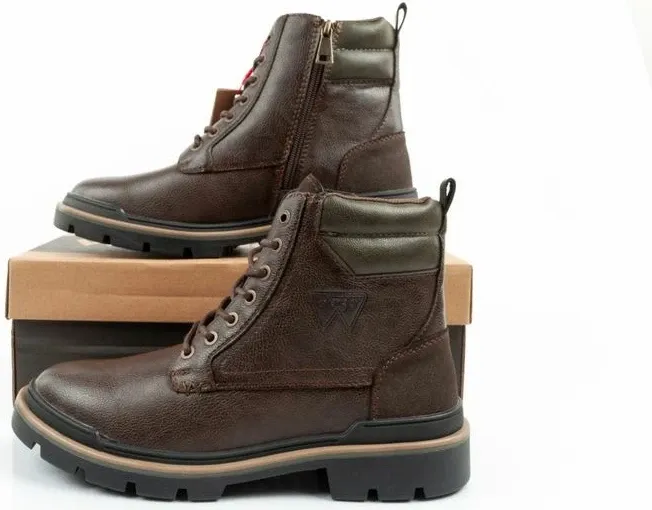 Çizme Chelsea për meshkuj Wrangler, kafe të errëta - 19