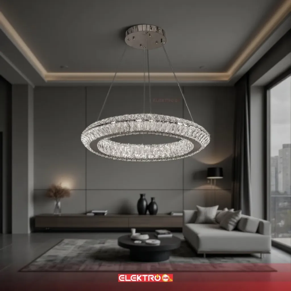 Abazhure Kristal i Varur LED 31329-600 - 1