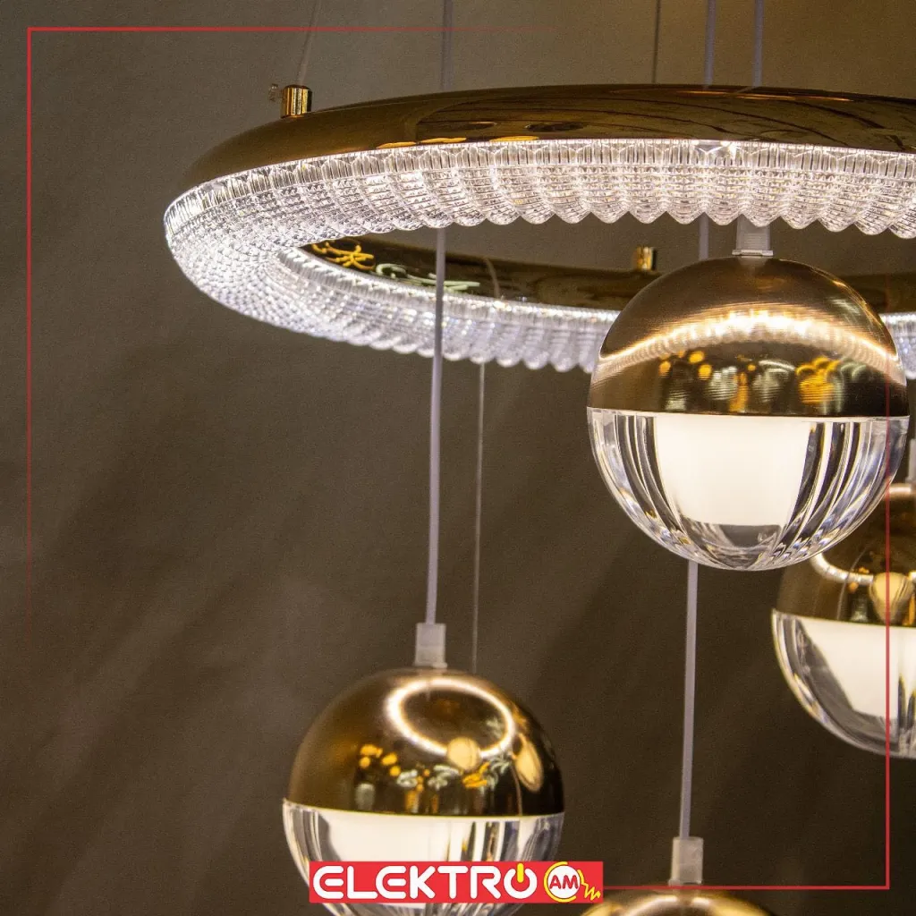 Abazhure LED i varur 8964-4 GD - 3