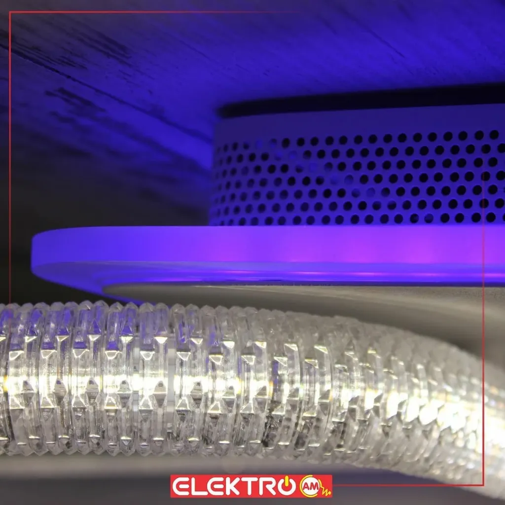 Abazhur LED tavani me kristal MX77061-2+2+2 - 3