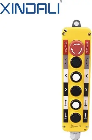 Taster me kuti XDL10-EPBS6, 5 butona komandues + buton emergjent