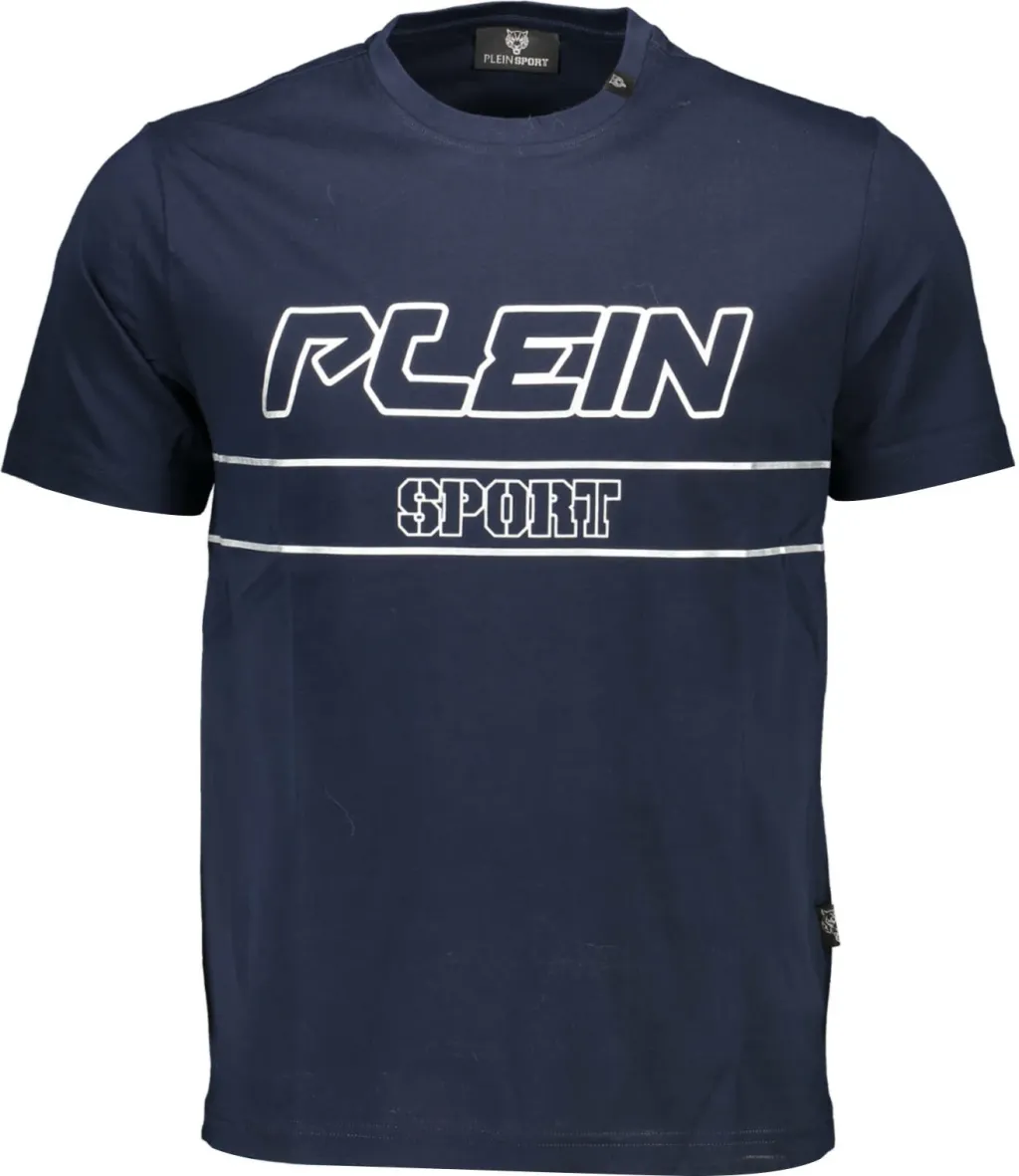 Maicë PLEIN SPORT për meshkuj, kaltër - 1