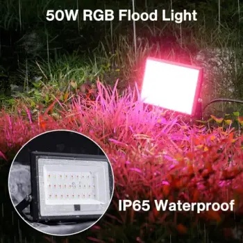 Reflektor LED Slim RGB 50W