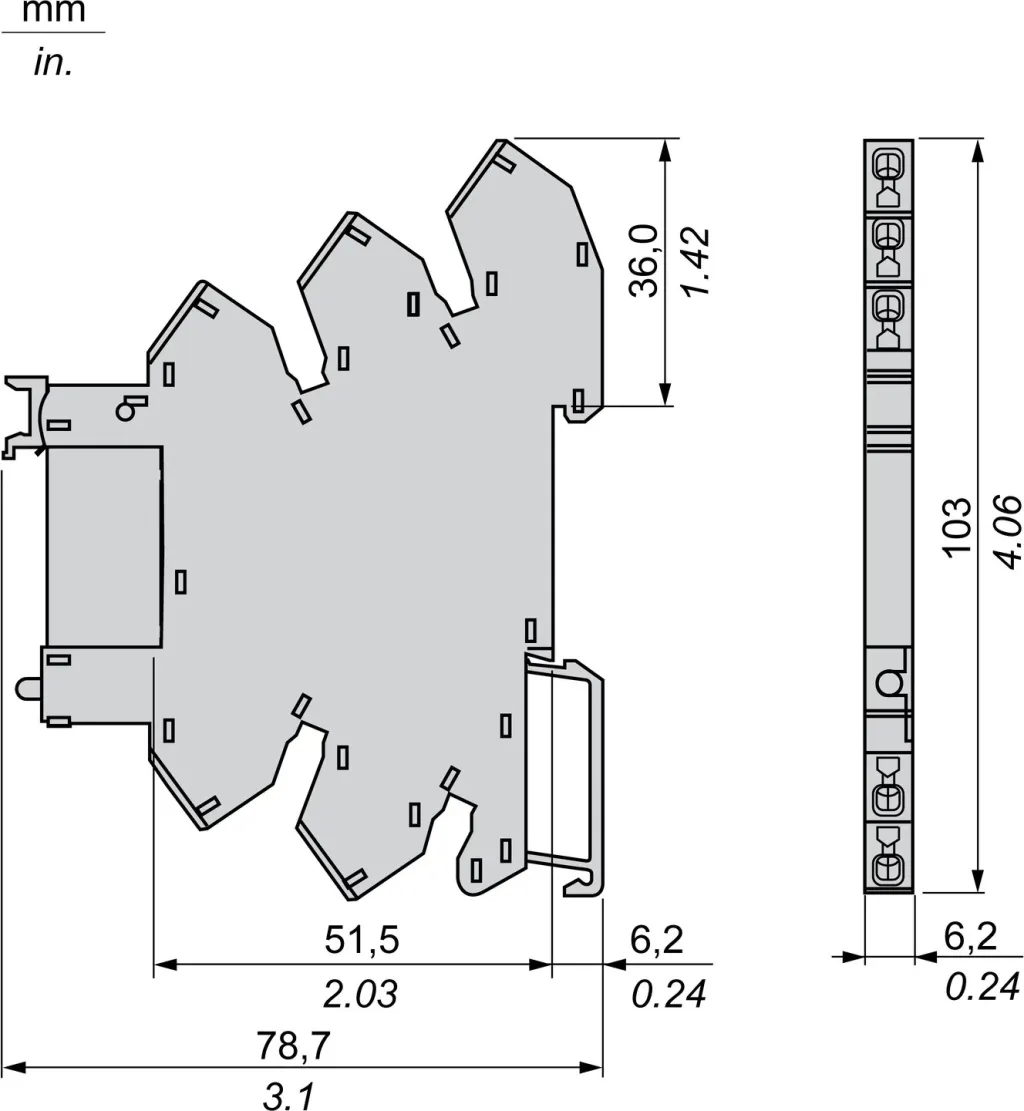 Rele + bazë Schneider Electric RSL1PRFU – 115V AC/DC - 2