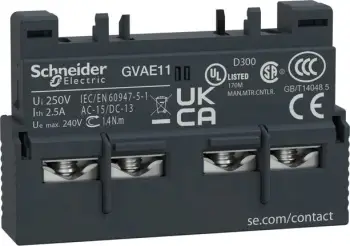 GVAE11 kontakte ndihmëse Schneider Electric GV2, GV3