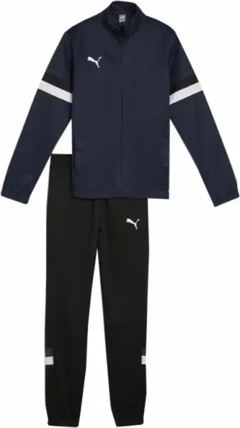 Trenerka për fëmijë Puma, në ngjyrë të zezë dhe blu marine