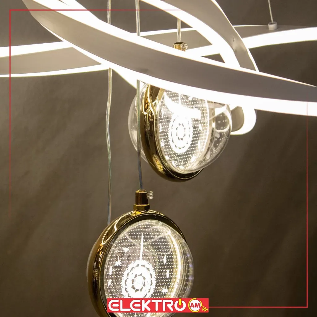 Abazhurë LED i varur 8965-4 - 4